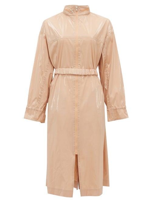 Matchesfashion.com Michelle Waugh - The Amy Coated Cotton-blend Raincoat - Womens - Pink