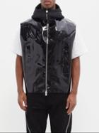 1017 Alyx 9sm - Expedition Hooded Pvc Gilet - Mens - Black
