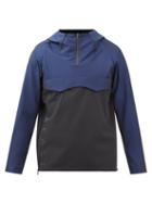 Sease - Backflip Hooded Wool-blend Jacket - Mens - Blue