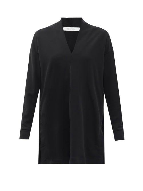 Ladies Rtw Max Mara Leisure - Falla Blouse - Womens - Black