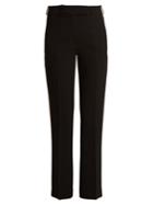 Etro Violante Straight-leg Cropped Crepe-cady Trousers