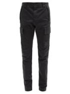 Matchesfashion.com C.p. Company - Metropolis Series Sateen Cargo Trousers - Mens - Black