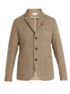 Matchesfashion.com Oliver Spencer - Solms Single Breasted Wool Jacket - Mens - Light Brown