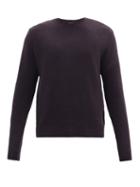 Matchesfashion.com Rag & Bone - Haldon Cashmere Sweater - Mens - Dark Purple