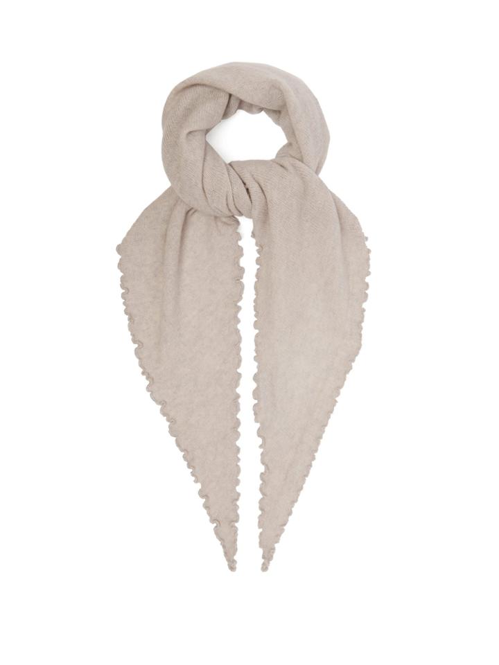 Allude Cashmere Triangle Scarf