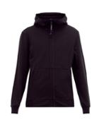 Matchesfashion.com C.p. Company - Goggle Cotton Hooded Sweatshirt - Mens - Black