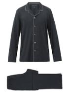 Derek Rose - Marlowe Stretch-jersey Pyjamas - Mens - Grey