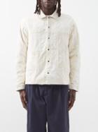 Story Mfg. - Work Patchwork Organic-cotton Jacket - Mens - Ecru