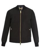 Burberry Logo-embroidered Bomber Jacket