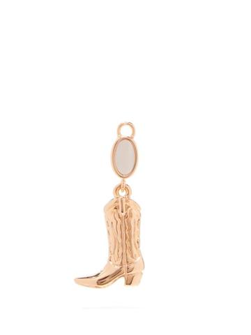 Matchesfashion.com Hillier Bartley - Boot Rose Gold Plated Charm - Womens - Rose Gold