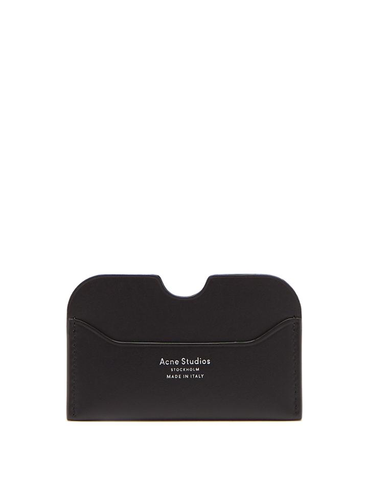Acne Studios Elmas S Logo Leather Cardholder