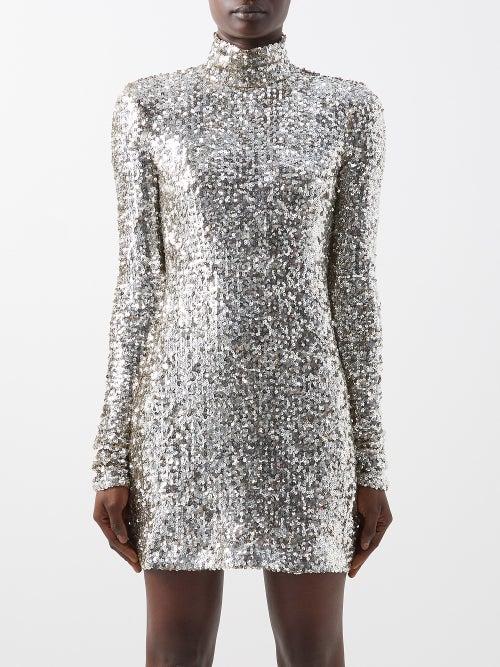 Sportmax - Turchia Dress - Womens - Silver