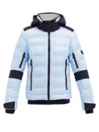 Matchesfashion.com Toni Sailer - Tami Hooded Quilted Ripstop Ski Jacket - Womens - Light Blue