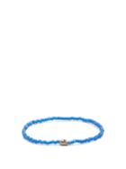 Matchesfashion.com Luis Morais - Mini Barrel Beaded Bracelet - Mens - Blue