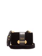 Prada Cahier Velvet Cross-body Bag
