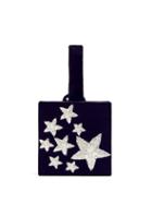 Matchesfashion.com Sanayi 313 - Stelle Star Embroidered Velvet Box Clutch - Womens - Blue Silver