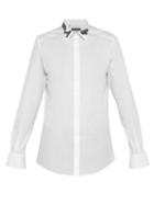 Matchesfashion.com Dolce & Gabbana - Logo Appliqu Cotton Shirt - Mens - White