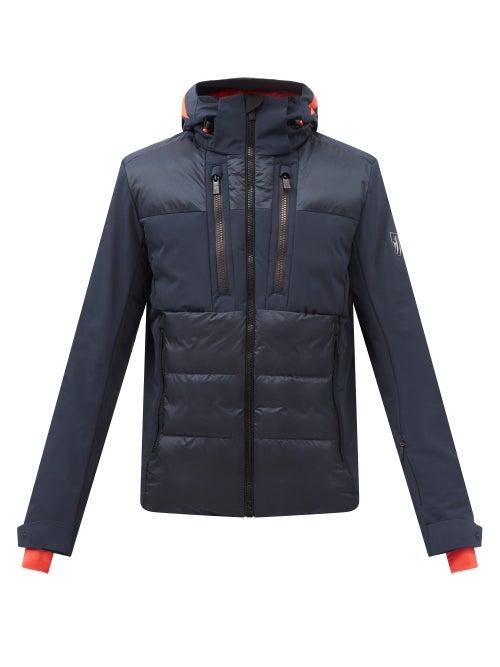 Toni Sailer - Aron Hooded Quilted-shell Ski Jacket - Mens - Navy