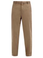 Matchesfashion.com Another Aspect - Another Pants 2.0 Cotton-twill Chino Trousers - Mens - Brown
