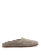 Matchesfashion.com Mulo - Backless Shearling Lined Suede Loafers - Mens - Grey