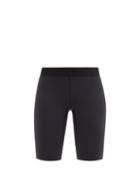 Ladies Rtw Raey - Elasticated Waist Jersey Cycling Shorts - Womens - Dark Navy