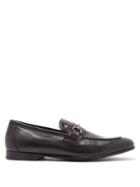 Matchesfashion.com Dunhill - Chiltern Horsebit Leather Loafers - Mens - Black