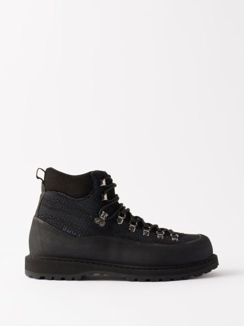 Diemme - Roccia Vet Sport Knit And Rubber Boots - Mens - Black