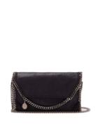 Matchesfashion.com Stella Mccartney - Falabella Faux Leather Mini Cross Body Bag - Womens - Navy