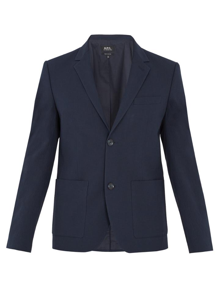 A.p.c. Jerome Stretch-cotton Blazer