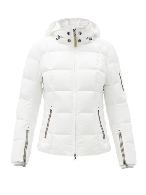 Matchesfashion.com Bogner - Coro-d Hooded Quilted Down Ski Jacket - Womens - White