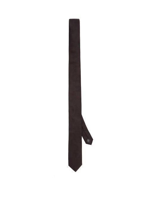 Matchesfashion.com Dolce & Gabbana - Silk Tie - Mens - Black