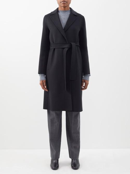 S Max Mara - Pauline Coat - Womens - Black