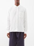 Ymc - Curtis Crinkled Cotton Shirt - Mens - White