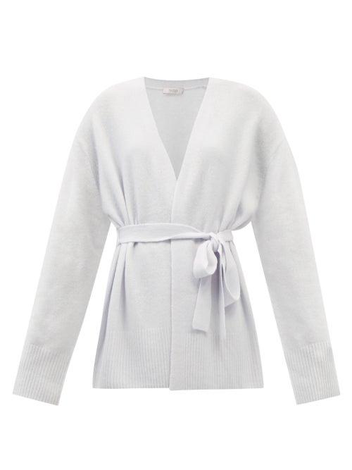 Max Mara Leisure - Pala Cardigan - Womens - Light Blue