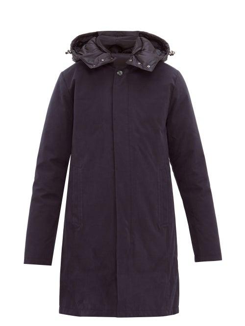 Matchesfashion.com 49 Winters - Dual Layered Hooded Nylon Parka - Mens - Navy