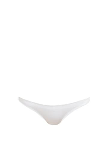 Matchesfashion.com Talia Collins - The Classic Bikini Briefs - Womens - White