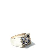 Matchesfashion.com Bleue Burnham - Rose Garden Sapphire And Recycled 9kt Gold Ring - Mens - Blue