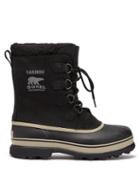 Matchesfashion.com Sorel - Caribou Faux Shearling Lined Snow Boots - Mens - Black