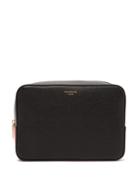 Thom Browne Pebble-grain Wash Bag