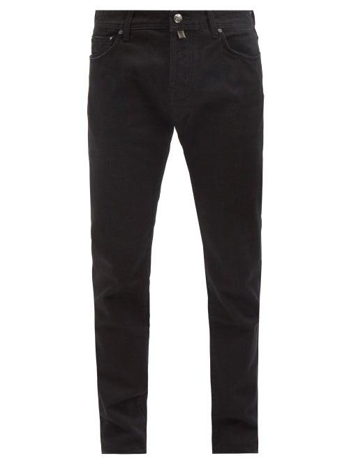 Jacob Cohn - Nick Power Slim-leg Jeans - Mens - Black