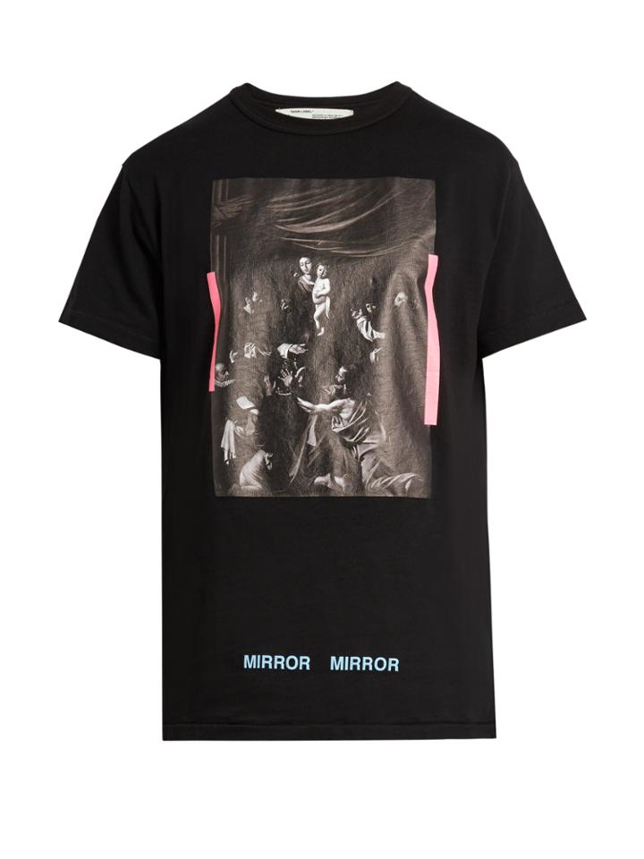Off-white Caravaggio Cotton-jersey T-shirt
