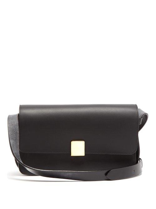 Matchesfashion.com Ferian - Rye Leather Shoulder Bag - Womens - Black