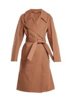 Matchesfashion.com Lemaire - Oversized Cotton Twill Trench Coat - Womens - Tan
