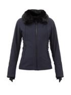Fusalp - Angela Faux-fur Collar Soft Shell Ski Jacket - Womens - Navy