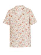 Etro Short-sleeved Floral-print Cotton-blend Shirt