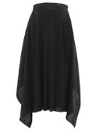 Matchesfashion.com Pleats Please Issey Miyake - Echo Technical-pleated Skirt - Womens - Black