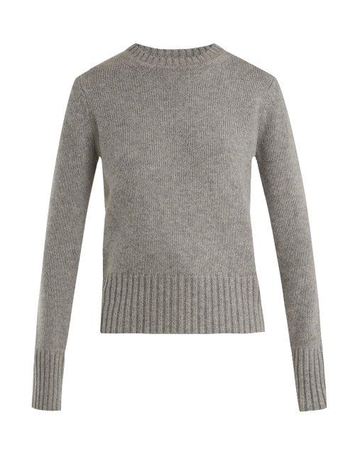 Matchesfashion.com Max Mara - Ceylon Sweater - Womens - Light Grey