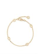Gucci - Gg & 18kt Gold Bracelet - Womens - Yellow Gold