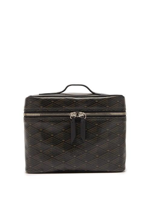 Matchesfashion.com Mtier - Many Day Coated-canvas Wash Bag - Mens - Black Multi