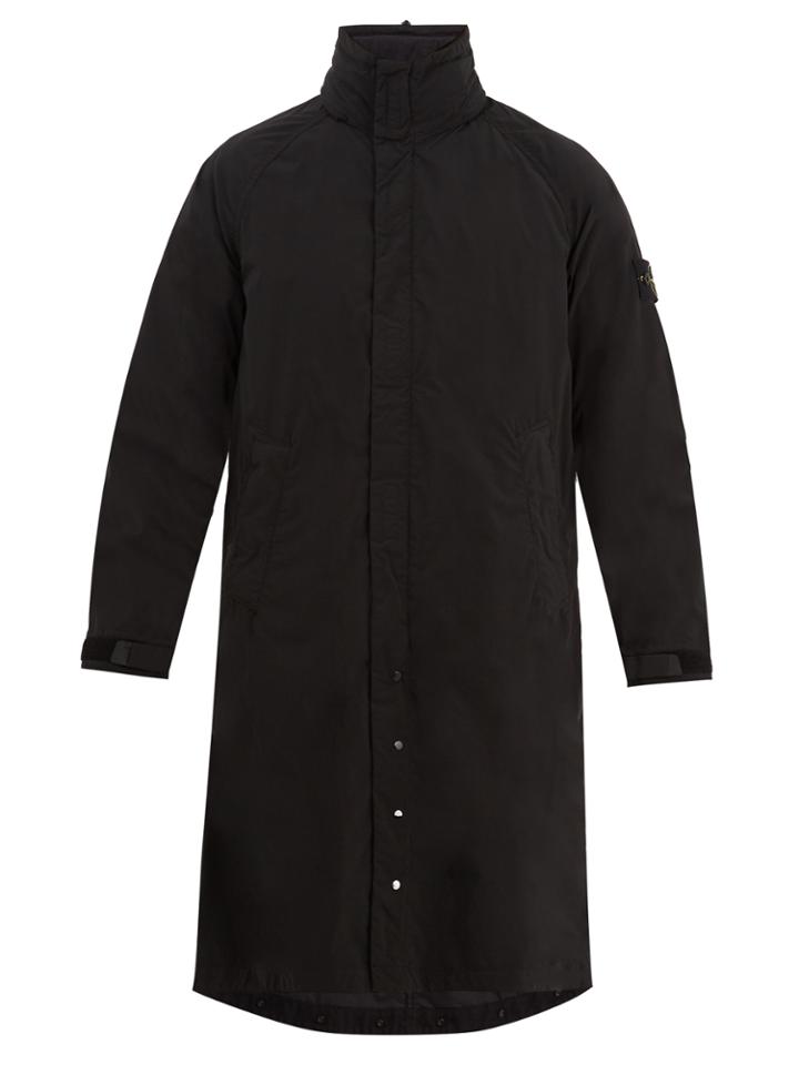 Stone Island Layered Technical-cotton Parka